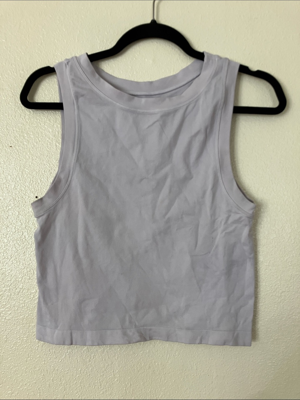 Aura Stretch Cropped Workout Top, XL/XXL